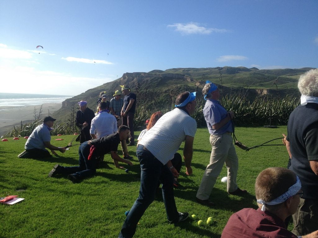 Team building activities popular for corporate retreats